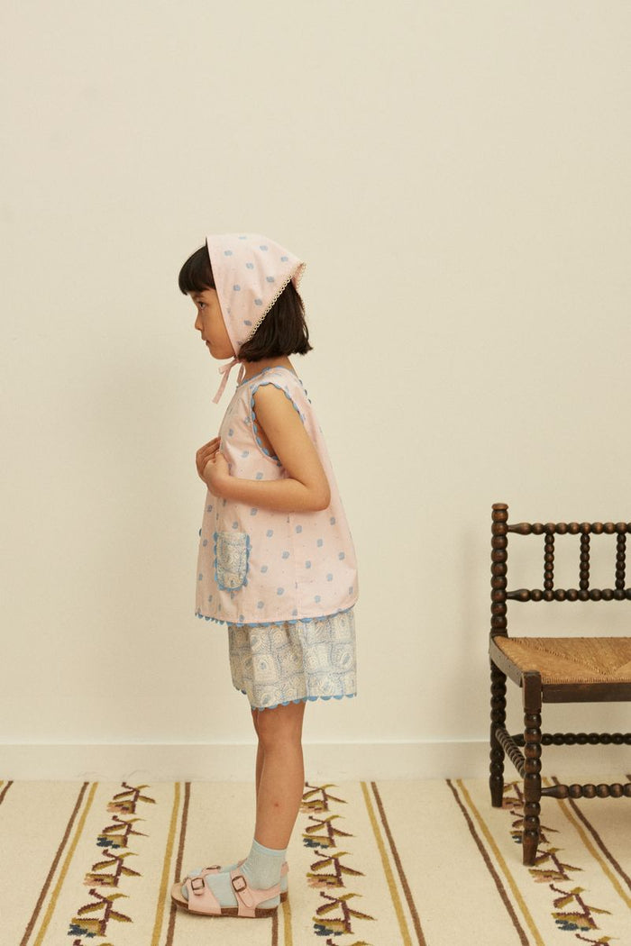 Juni Short Set in Studio Calico Pink