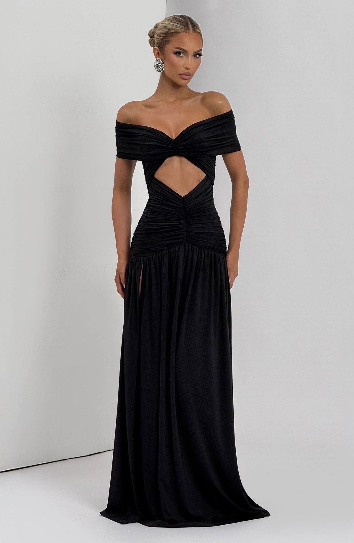 Kathryn Maxi Dress - Black