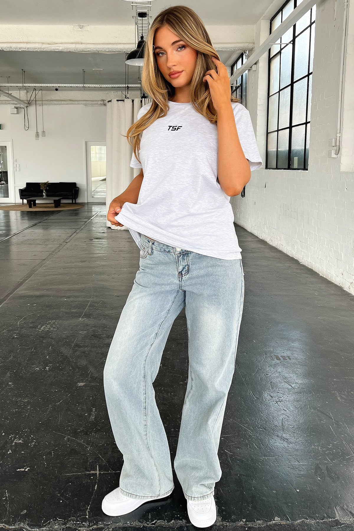 Kaztek Oversized Tee - Grey