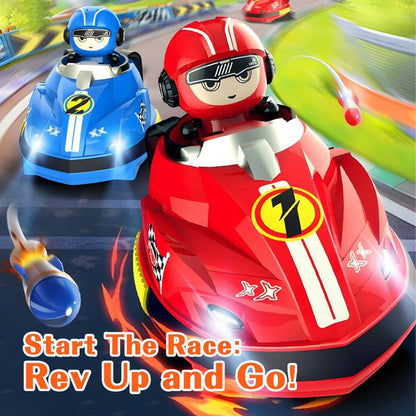 Kids RC Bumper Car with Lights and Music