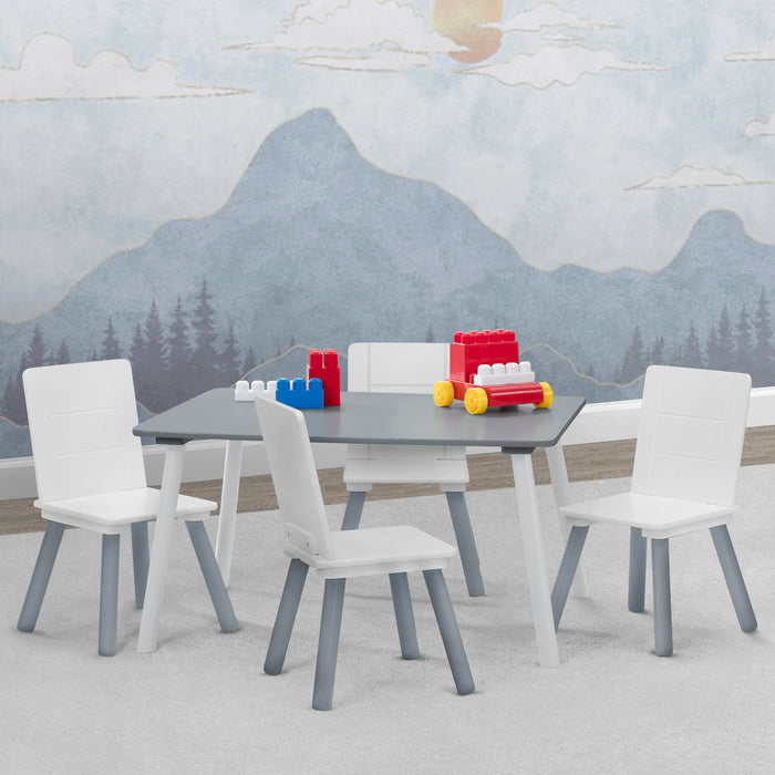 Light Grey and White (1176)