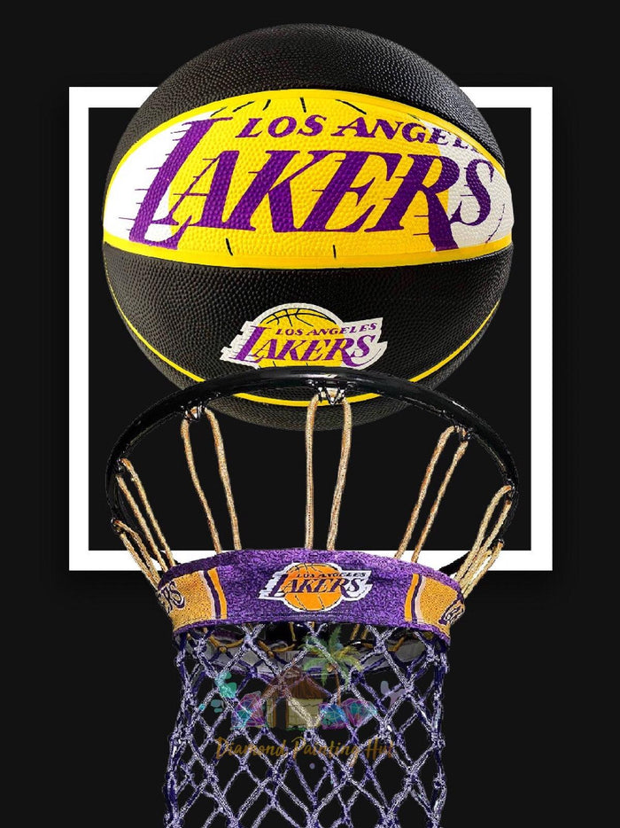 Los Angeles Lakers NBA Basketball Diamond Painting-Diamond Painting Hut
