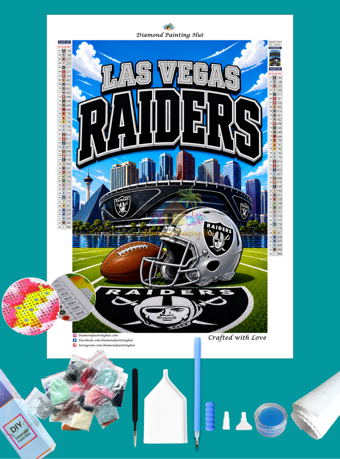 Las Vegas NFL Skyway Diamond Painting