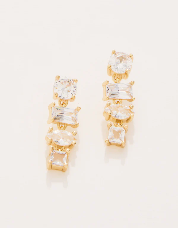 Lee Earrings Crystal