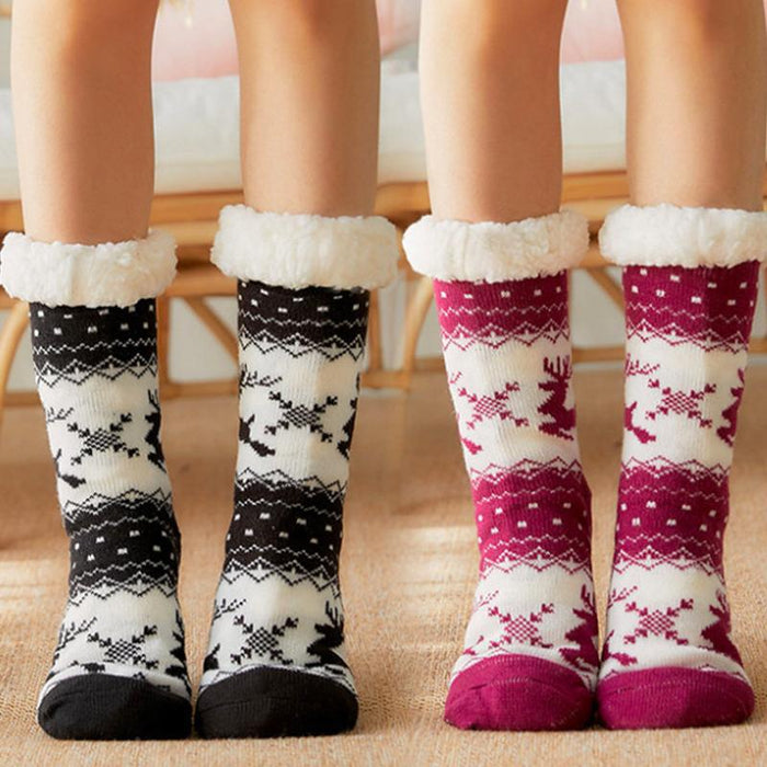 Lilyrhyme™ Christmas Warm Anti-slip Slipper Socks