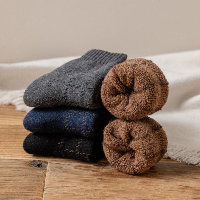 Lilyrhyme™ Men's Winter Thermal Soft Socks (10 Pairs)