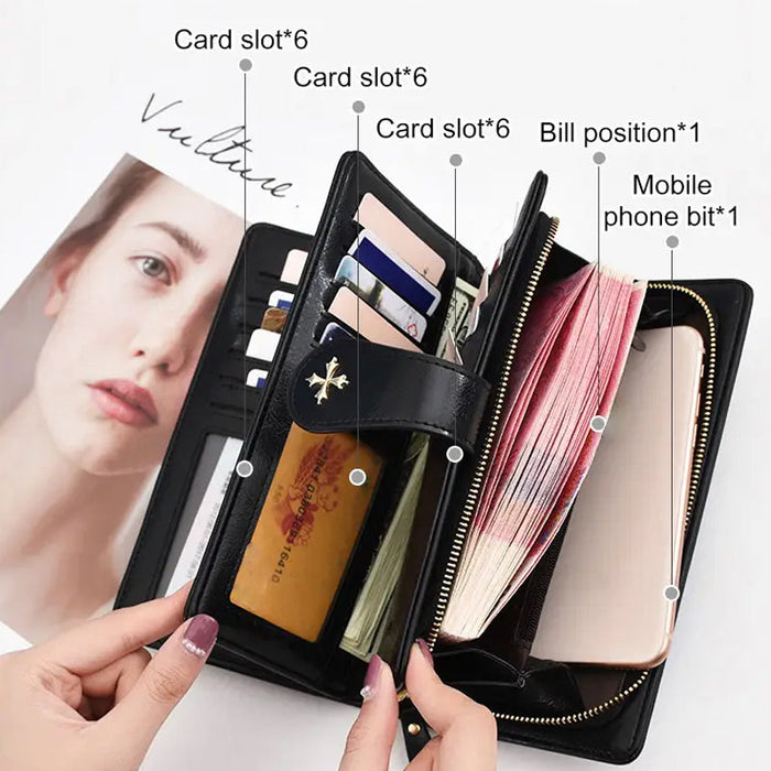Lilyrhyme™ Multifunctional Zipper Hand Bag