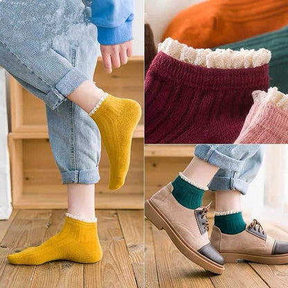 Lilyrhyme™ Short Lace Socks