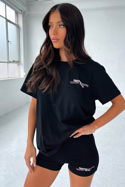 Limited Edition Oversized Tee - Black