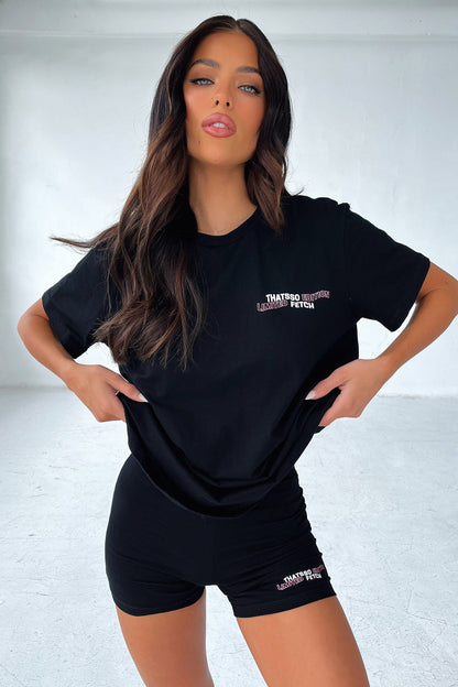Limited Edition Oversized Tee - Black
