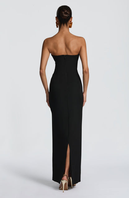 Lindsey Maxi Dress - Black