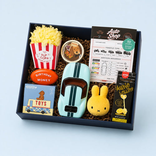 Little Driver Gift Box. Kids Gift Boxes for birthdays and other special occasions.