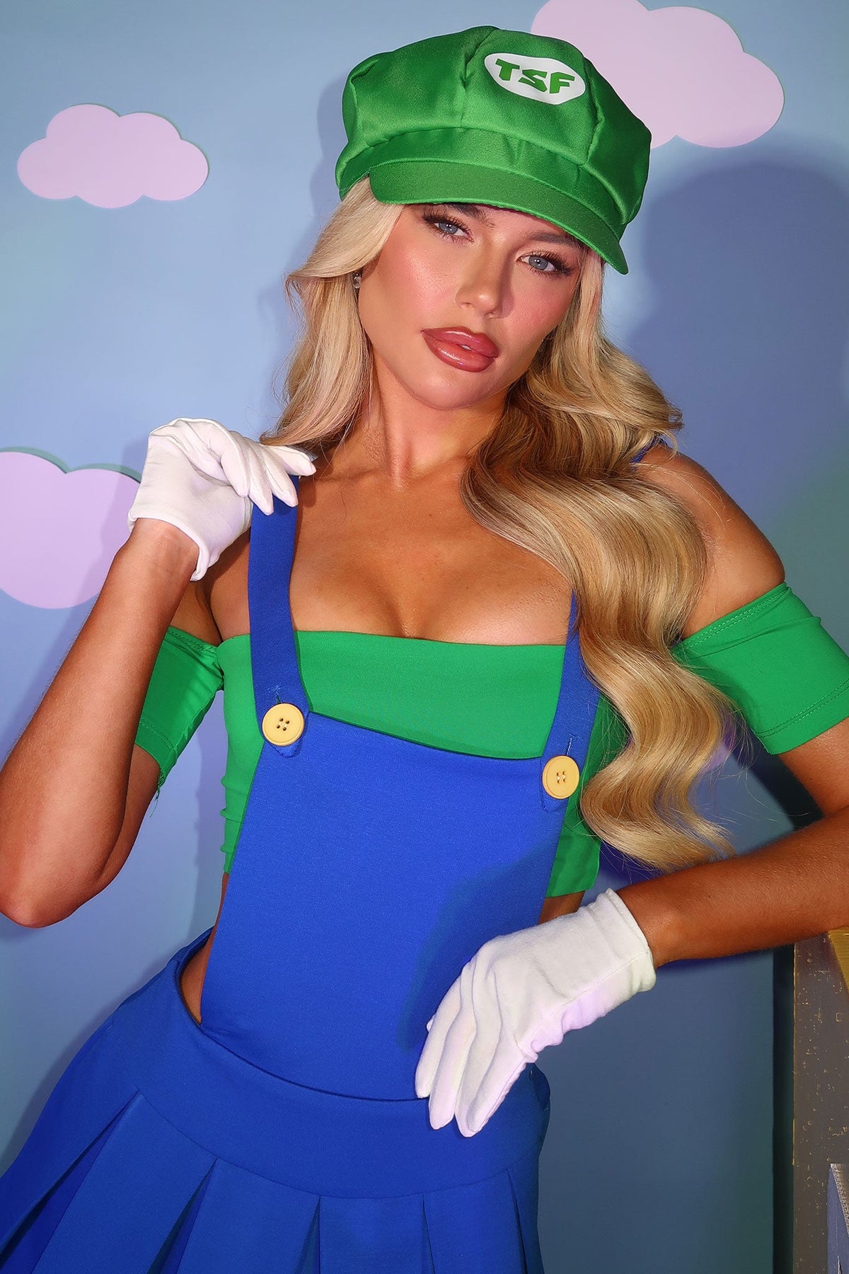 Level Up 2 Piece Set - Green/Blue