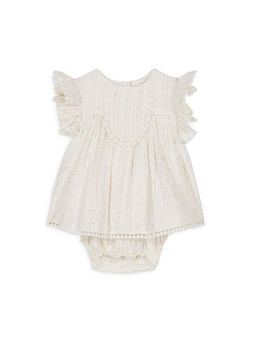 Lulla Romper in Cream