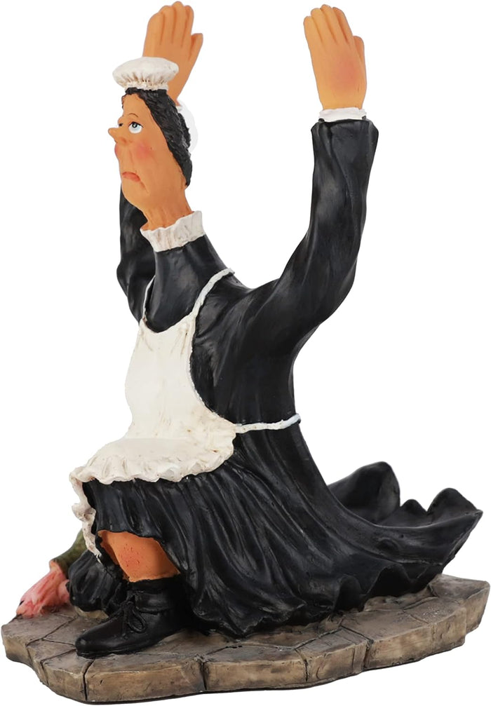 Maid Wine Bottle Holder
