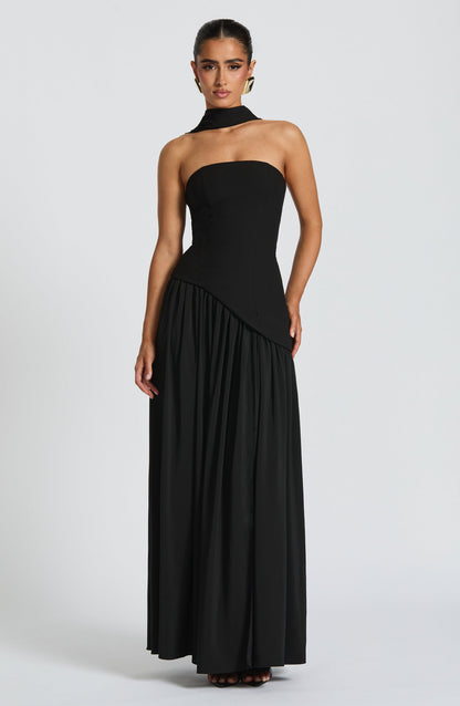 Maliyah Maxi Dress - Black