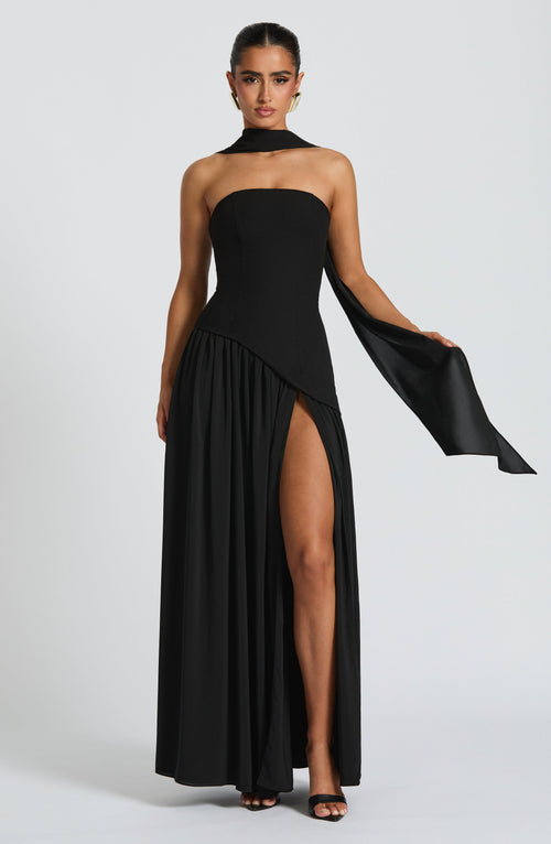 Maliyah Maxi Dress - Black
