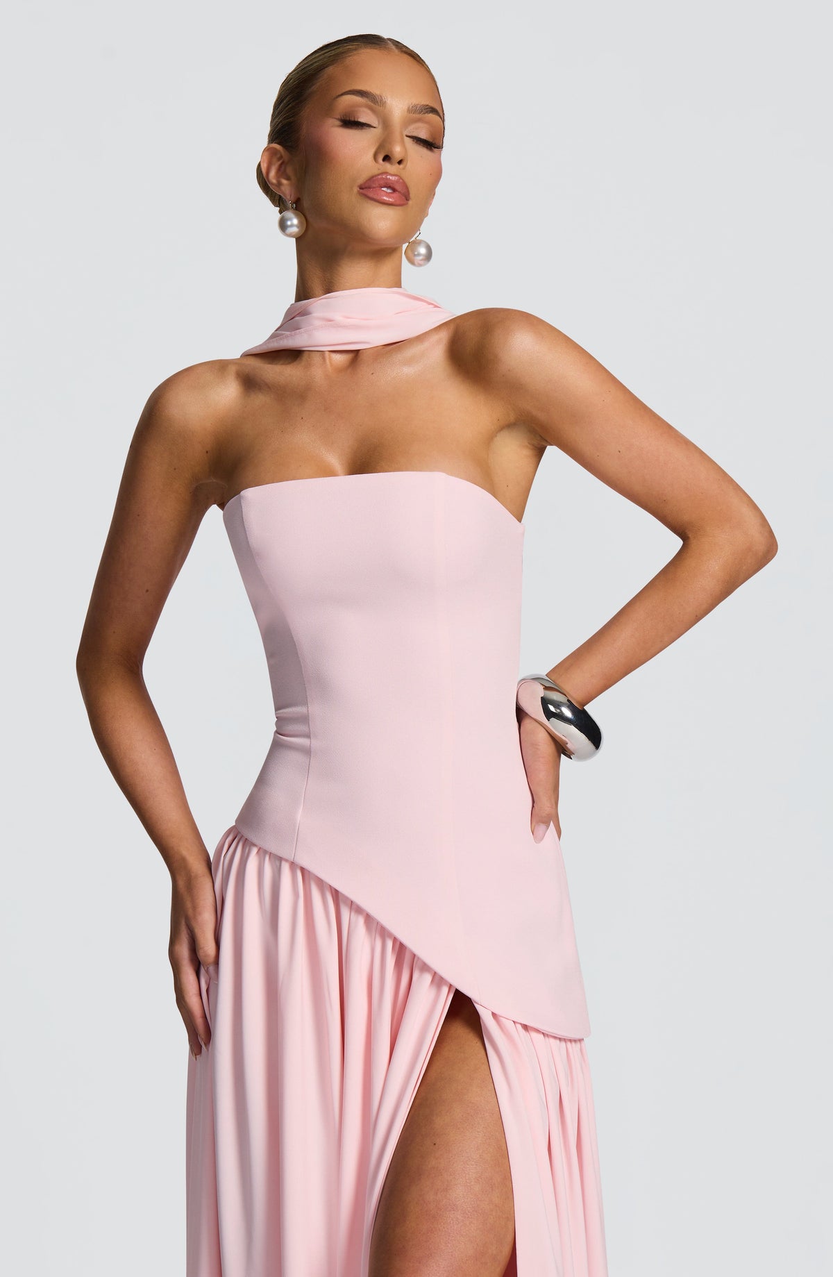 Maliyah Maxi Dress - Blush