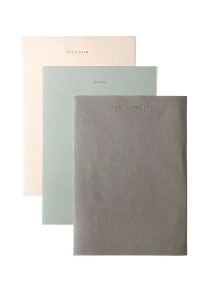 Memo Set: From Afar