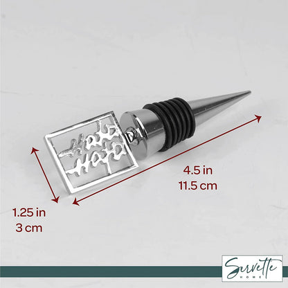 Metal Bottle Stopper - Double Happiness