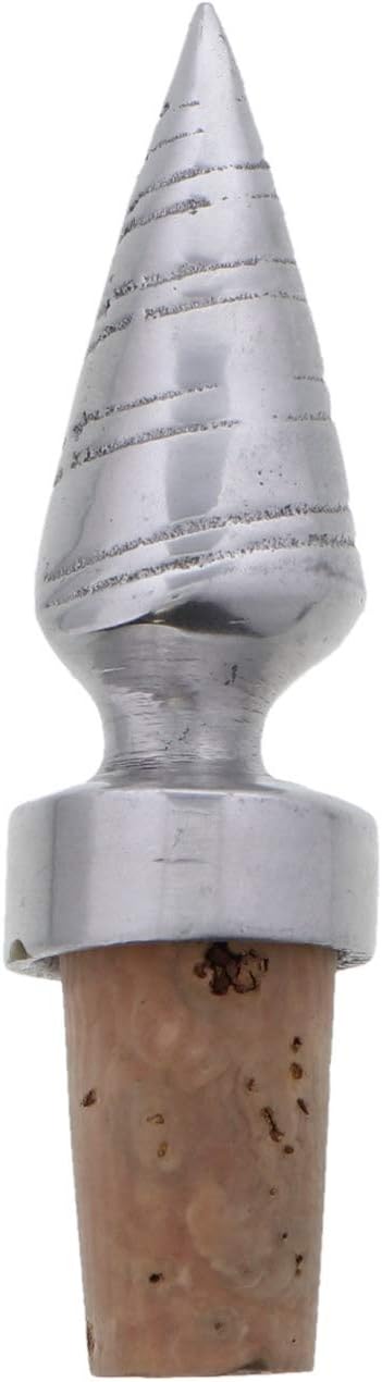 Metal Whelk Shell Cork Bottle Stopper