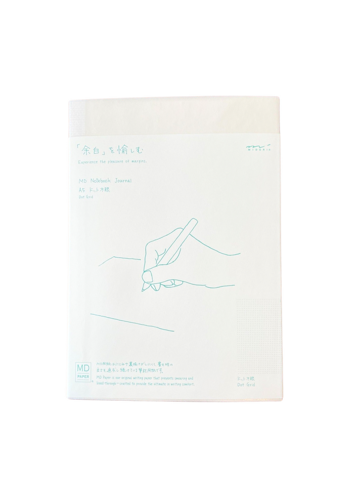 Midori Green Dot Grid A5 Notebook