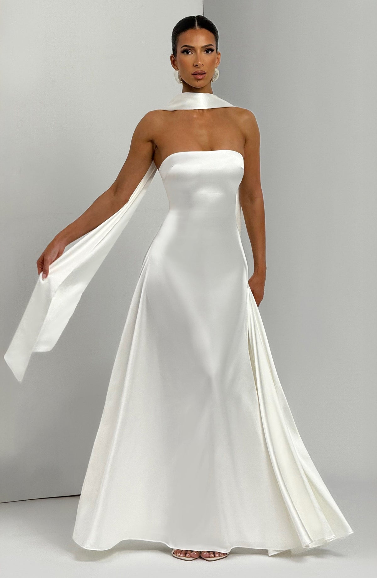 Morven Maxi Dress - Ivory
