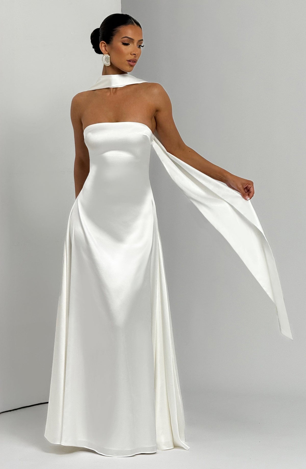 Morven Maxi Dress - Ivory