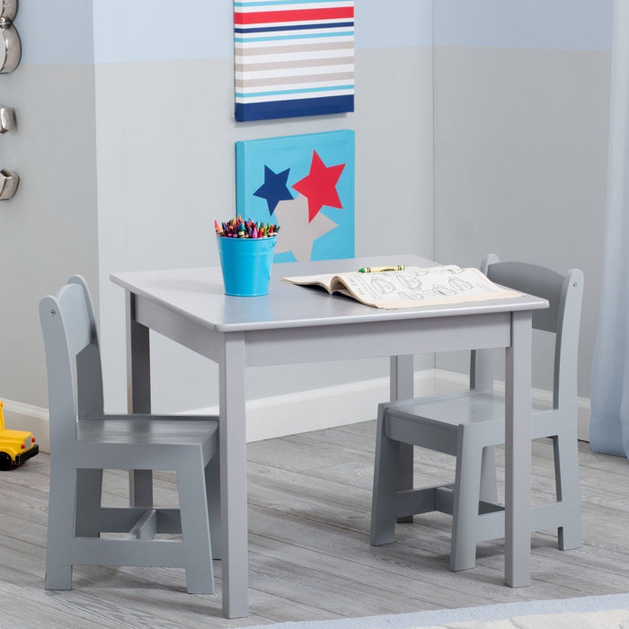 Delta Children Grey (026) MySize Table & Chairs Set, Room, a1a