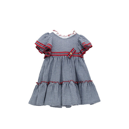 Nautic Navy Girl Stripes Dress