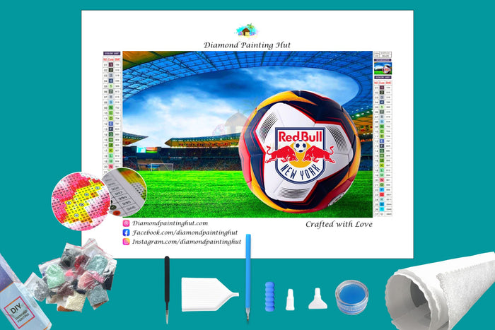 New York Red Bulls MLS Diamond Painting-Diamond Painting Hut