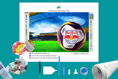 New York Red Bulls MLS Diamond Painting-Diamond Painting Hut