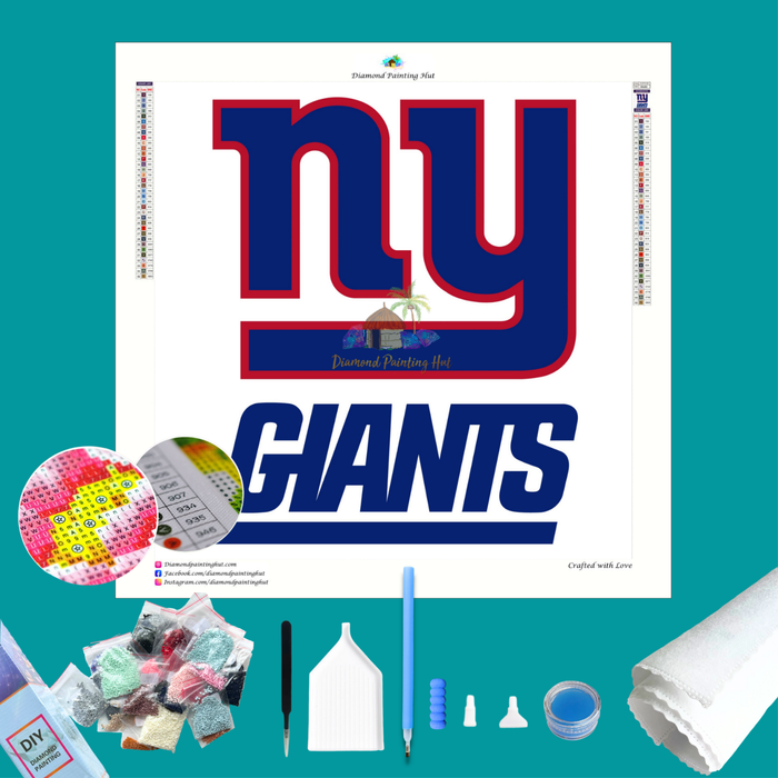 NY Giants Logo Diamond Painting