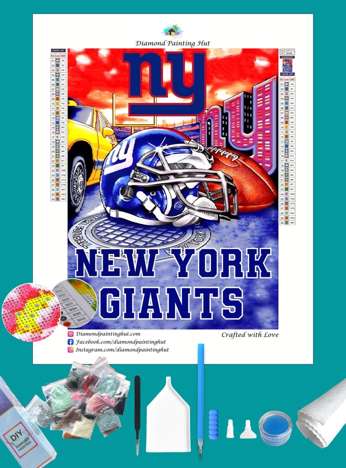 Giants NFL Home Diamond Painting-Diamond Painting Hut