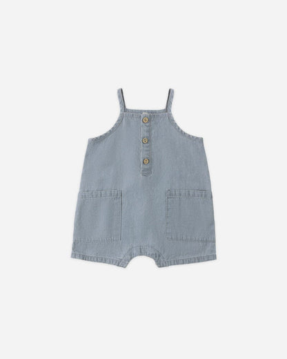 Oakley Romper in Chambray