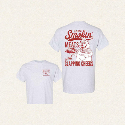 Old Row The Smokin' Meats Graphic 2 Sides T-shirt