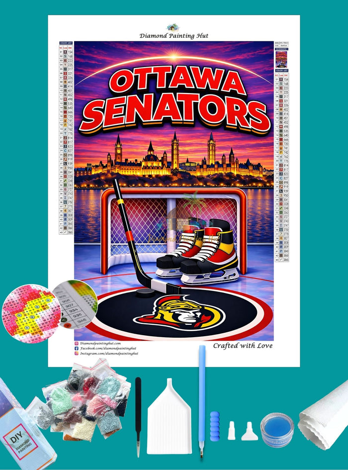 Ottawa NHL Skyline Diamond Painting