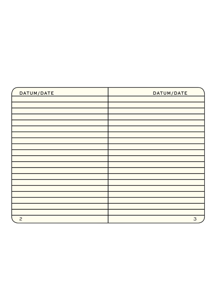 Pacific Green A5 Notebook - Ruled