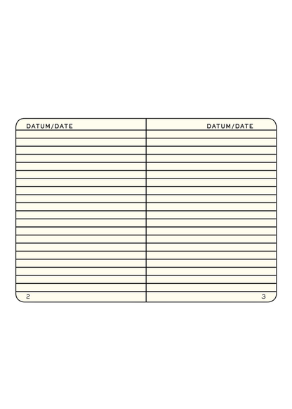 Pacific Green A5 Notebook - Ruled