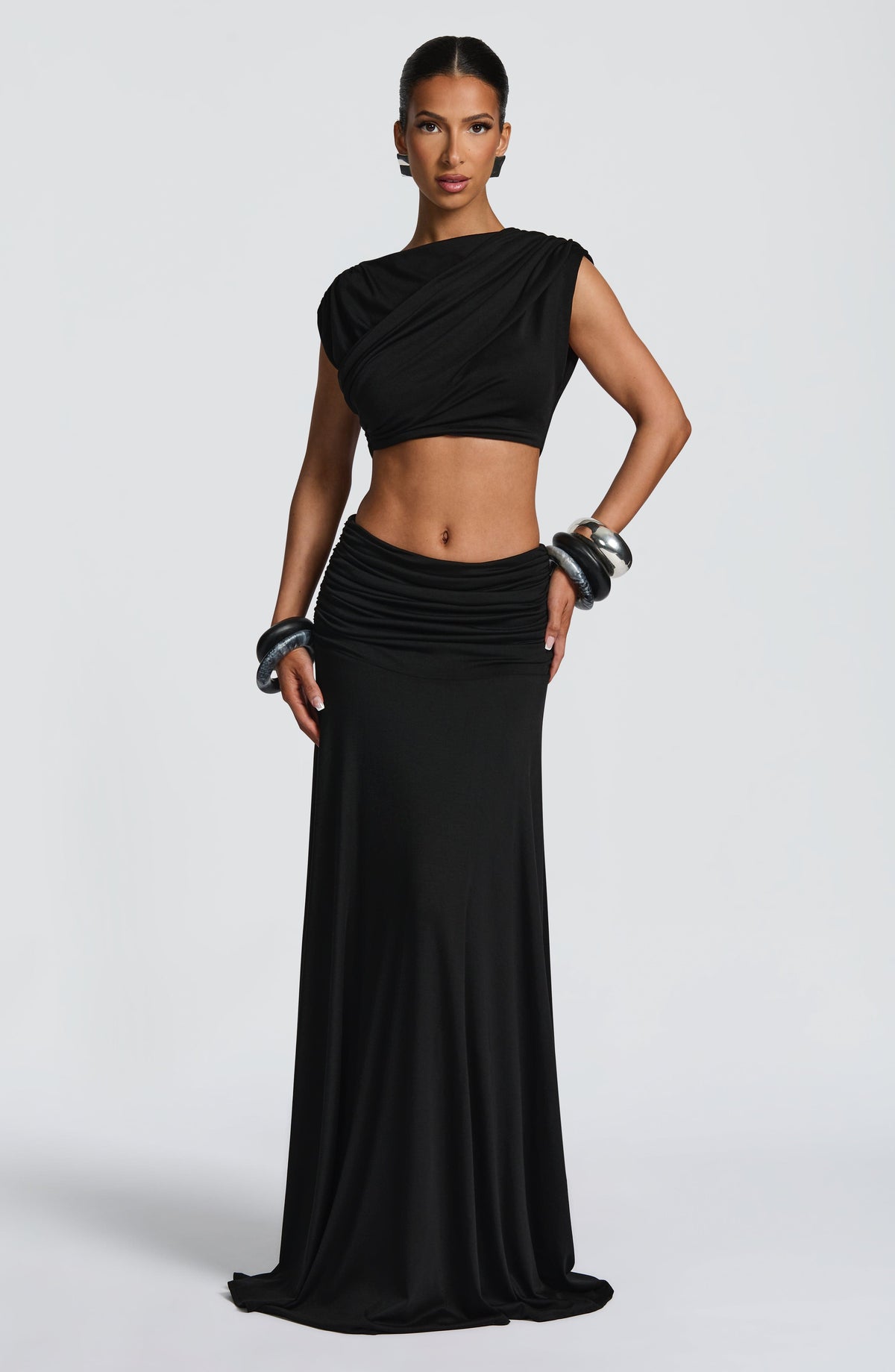 Paige Maxi Skirt - Black