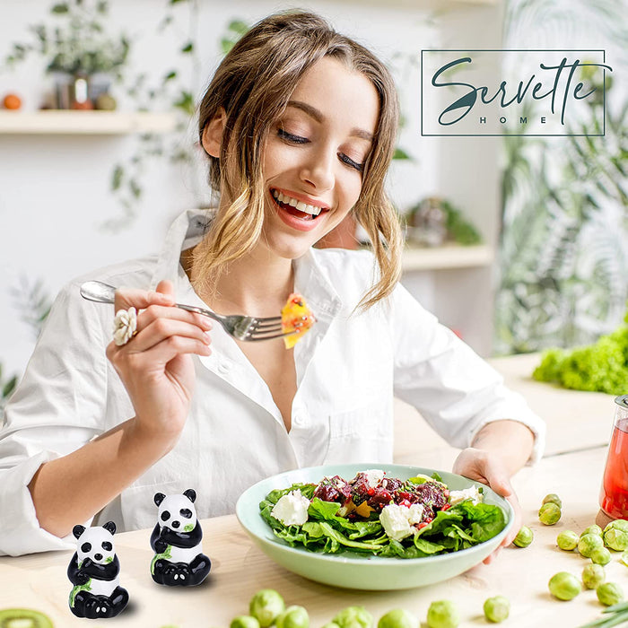Panda Bears Salt and Pepper Shakers
