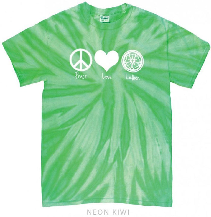 Peace Love Luther T-Shirt (Multiple Colors)
