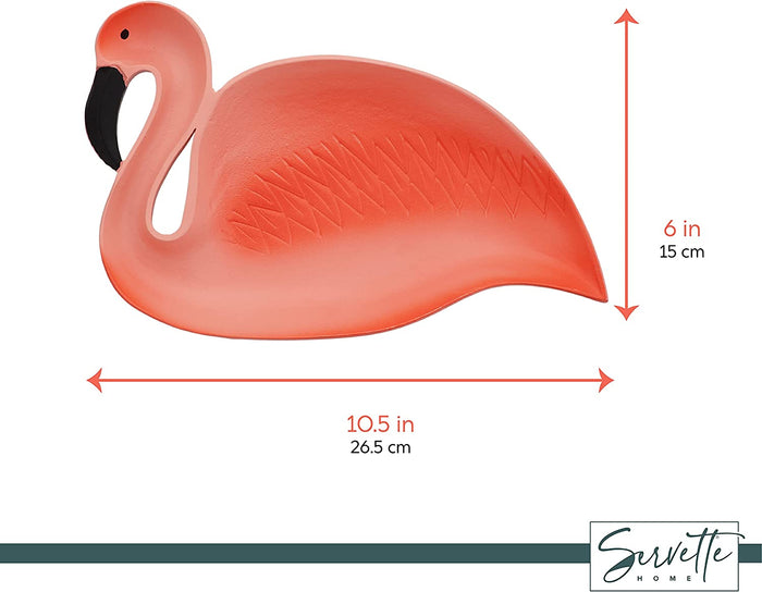 Peach Flamingo Tray