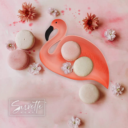 Peach Flamingo Tray