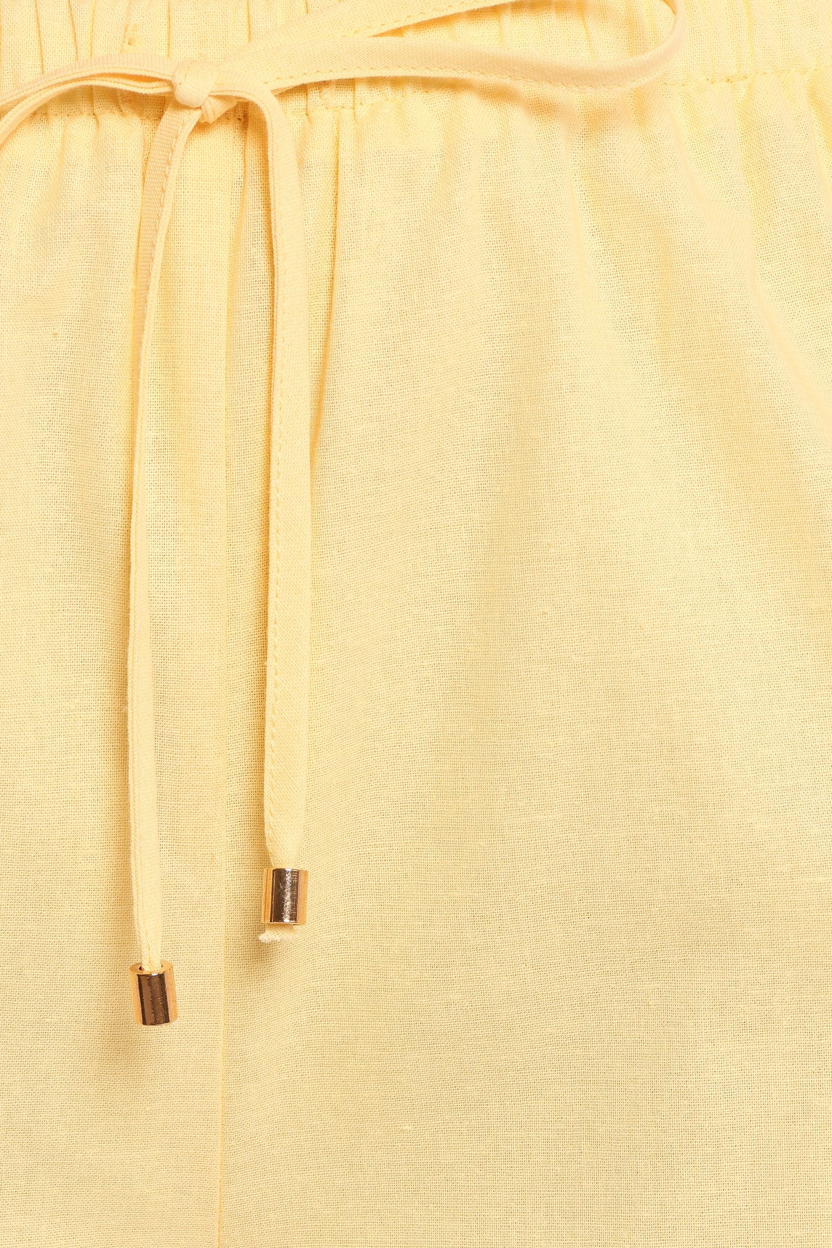 Ember Cotton Pants - Butter Yellow
