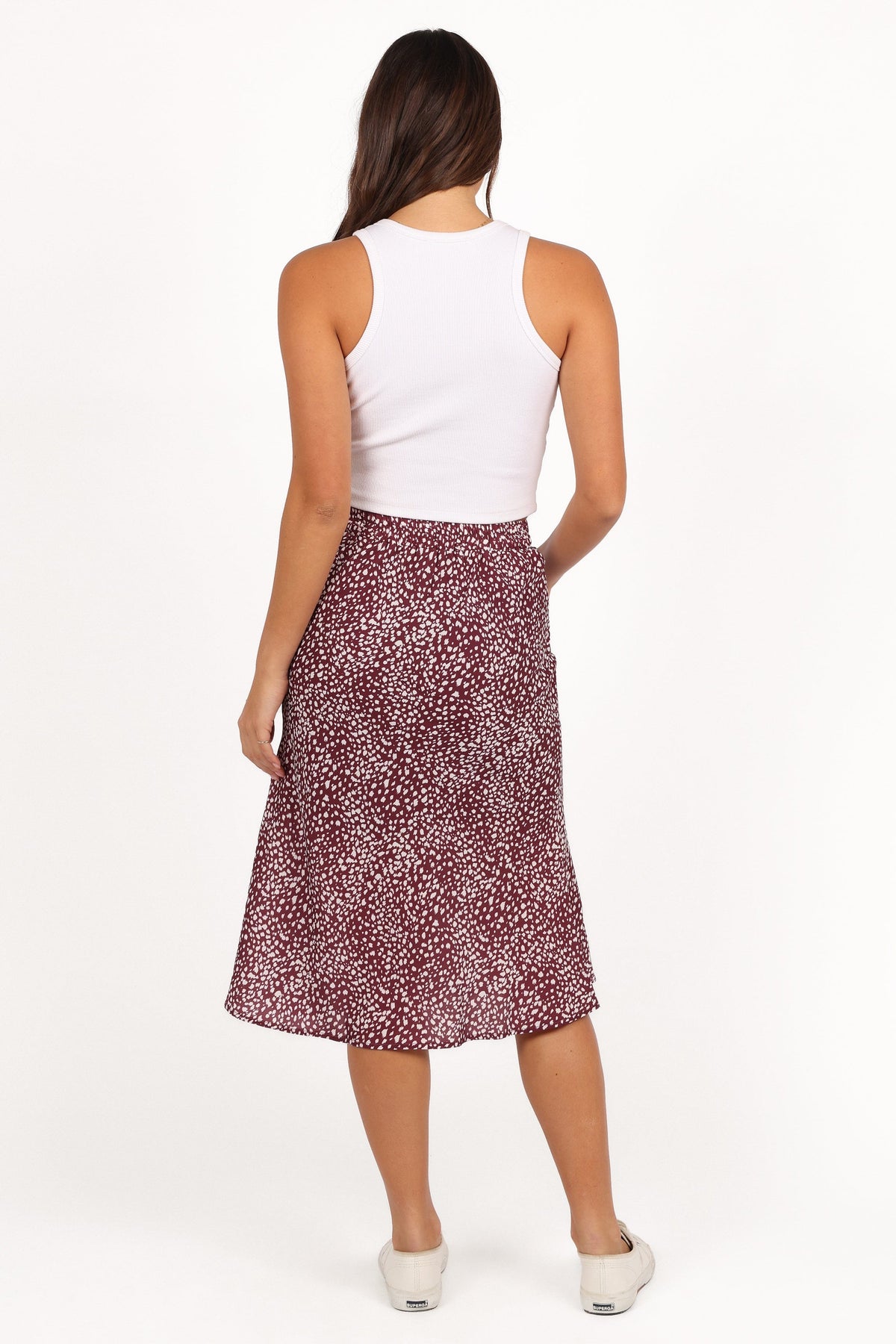 Falco Skirt - Burgundy