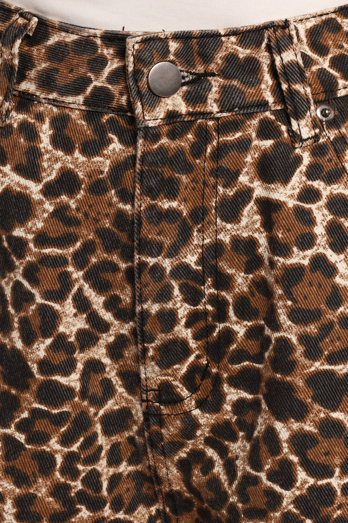 Hemima High Waist Shorts - Leopard