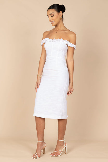 Florez Dress - White