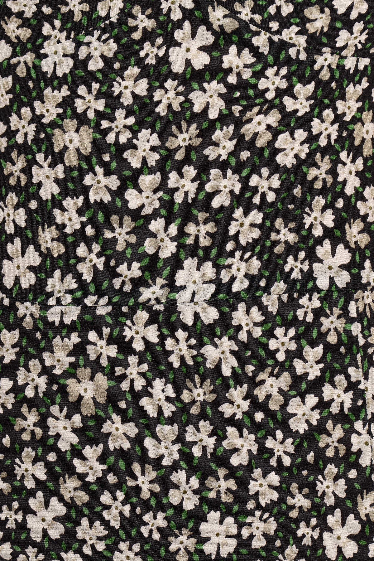 Franklin Dress - Black Floral