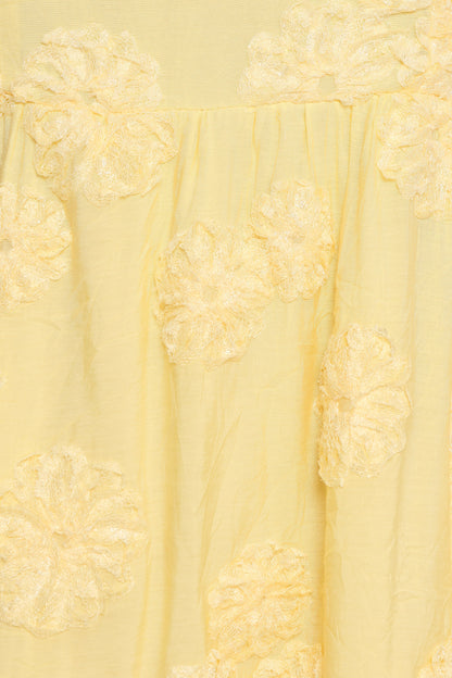 Giana Mini Dress - Yellow